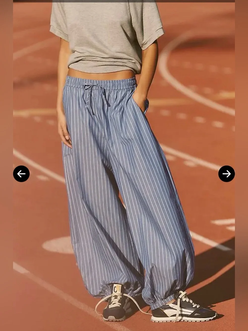 Anthropologie Daily Practice Easy Pull-On Bubble Pants